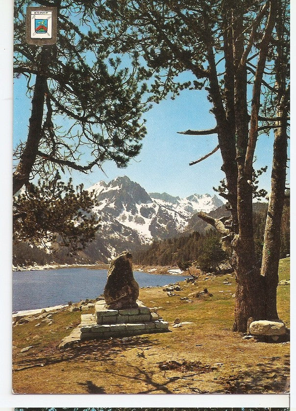 Postal 044970 : Pirineu Catala (Lleida). Vall dEspot. Rincon del Lago de Sant Maurici Parc Nacional
