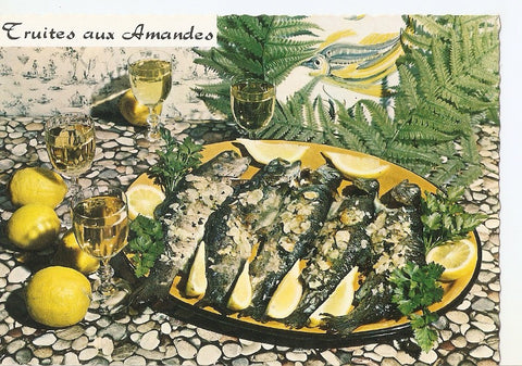 Postal 044975 : Truites aux Amandes