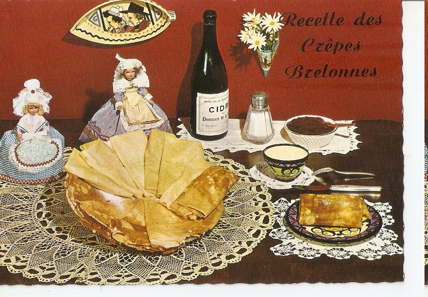 Postal 044976 : Recette des Crêpes Bretonnes