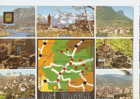Postal 044993 : Alt Urgell. Diversos aspectos