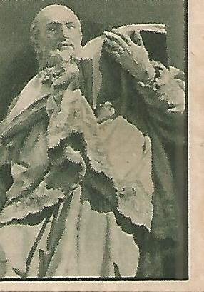 CROMO 0041 GALLINA BLANCA 2o ALBUM. Serie 15 Coros y esculturas religiosas. Numero 3 San Francisco de Sales