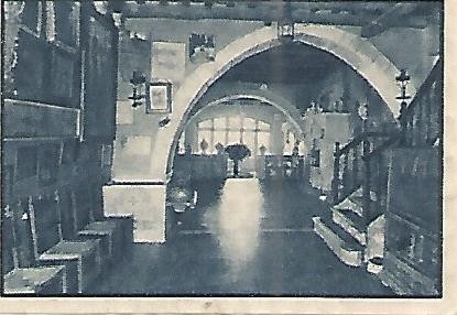 CROMO 00107 GALLINA BLANCA 2o ALBUM.  Serie 44 Sitges. Numero 2 Museo Cau Ferrat