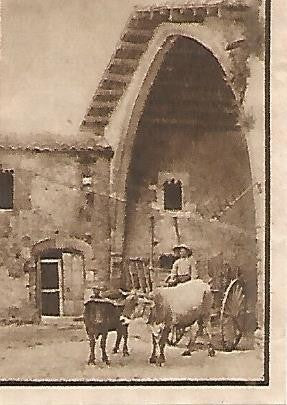 CROMO 00114 GALLINA BLANCA 2o ALBUM. Serie 45 Masia catalana. Numero 3