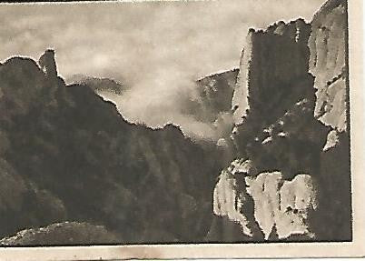 CROMO 00190 GALLINA BLANCA 2o ALBUM. Serie 75 Montserrat. Numero 4