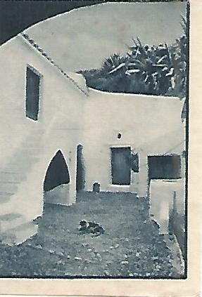 CROMO 00197 GALLINA BLANCA 2o ALBUM. Serie 76 La casa rural - Patios. Numero 10 Extremadura