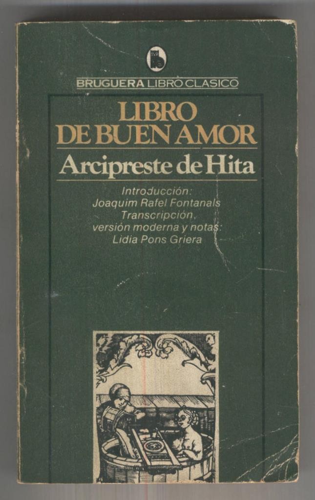 Libro Clasico numero 037: Libro de buen amor (cubierta aviejada)