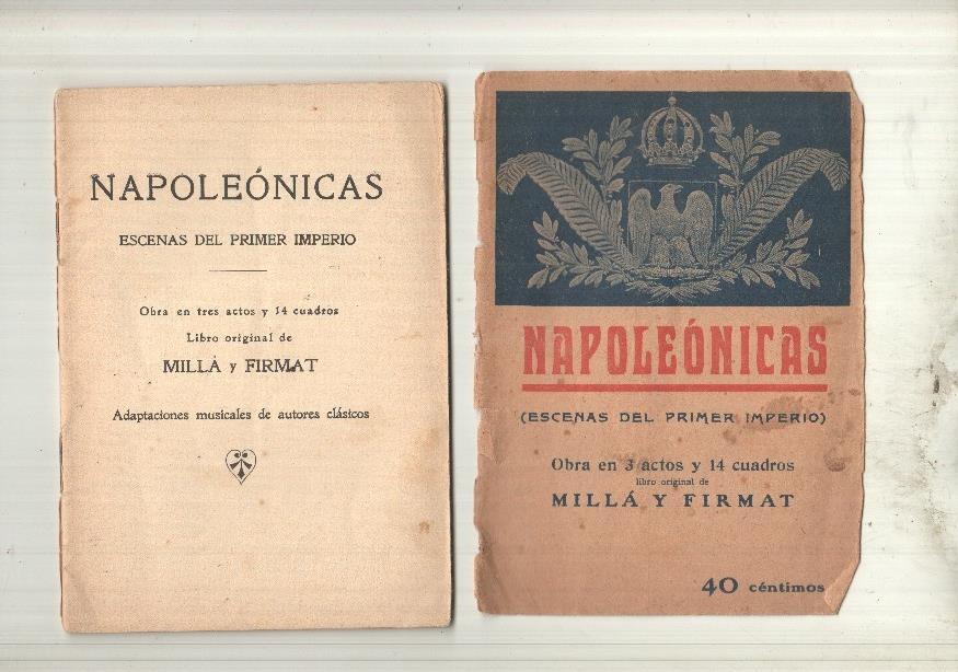 Napoleonicas (escenas del primer Imperio)