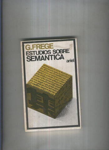 Estudios sobre semantica