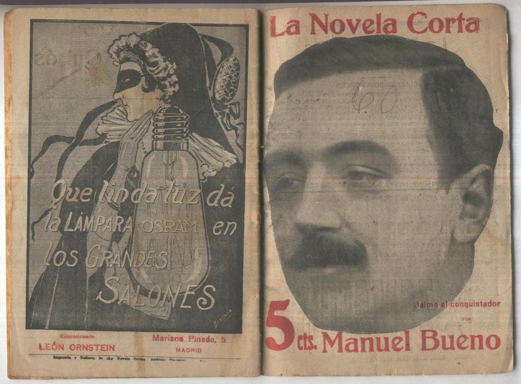 La novela corta numero 060: Jaime el conquistador