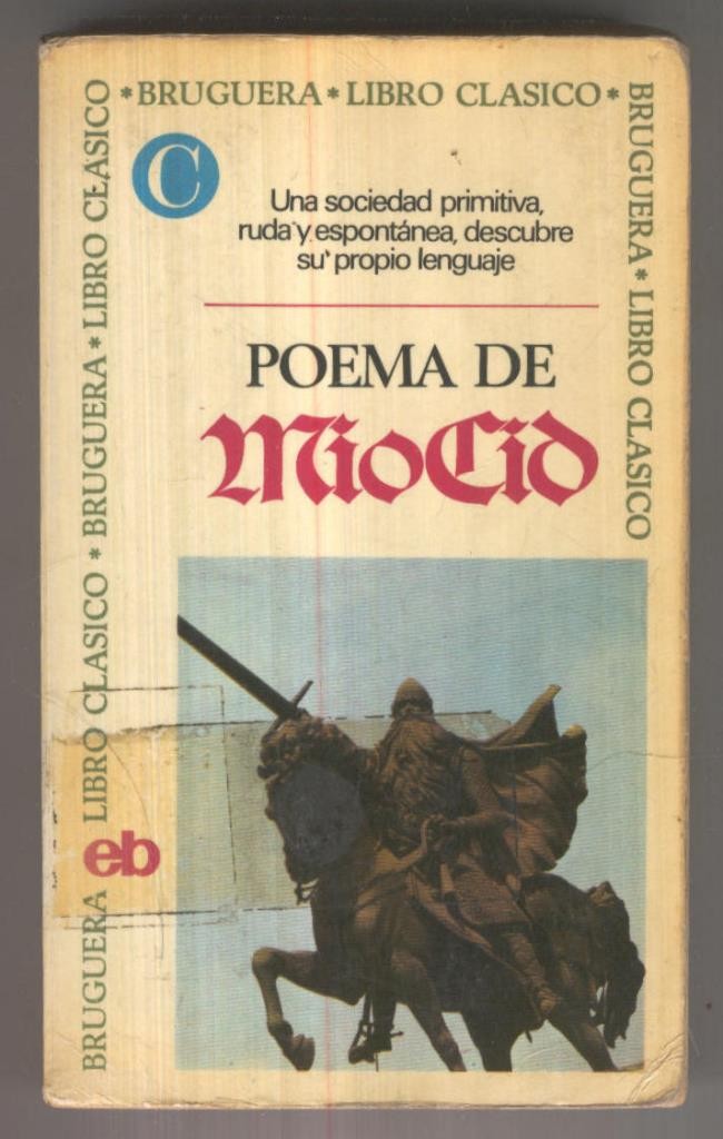LIbro clasico numero 017: Poema de Mio Cid