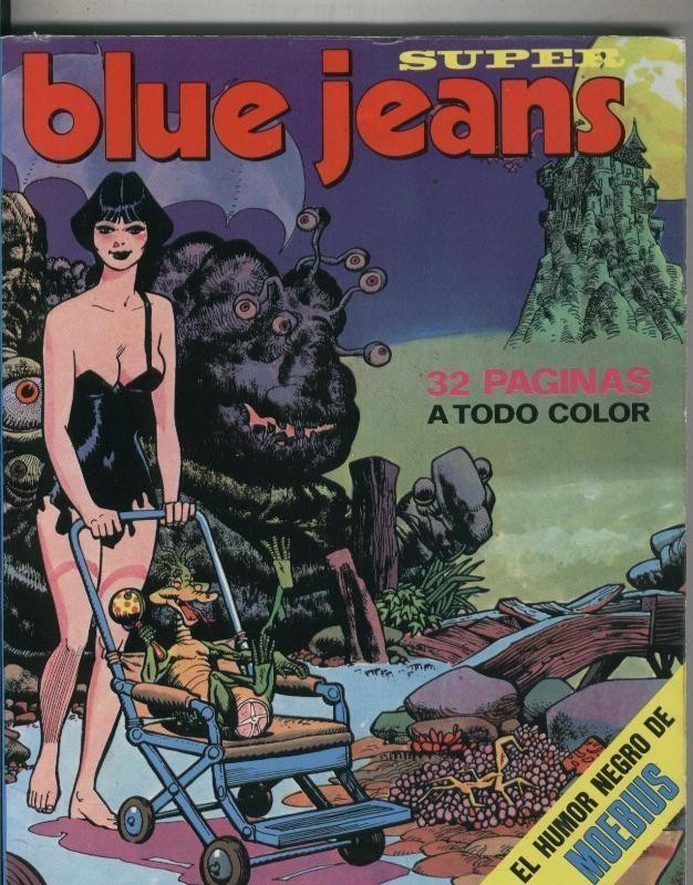 Blue Jeans numero 19: Dracurella por Ribera (golpe lomo parte mitad)