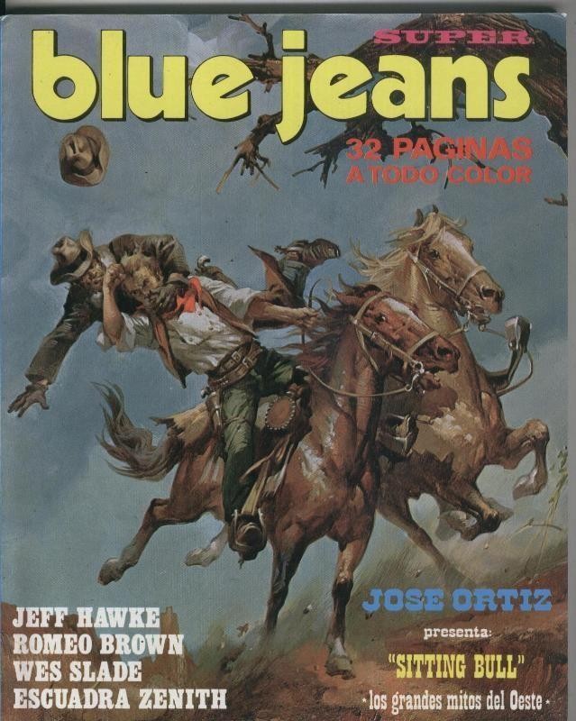 Blue Jeans numero 21: Sitting Bull por Jose Ortiz