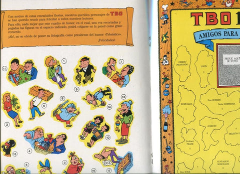 TBO de Ediciones B numero 059: almanaque 1993 (LLEVA EL RECORTABLE, numerado 1 en trasera)