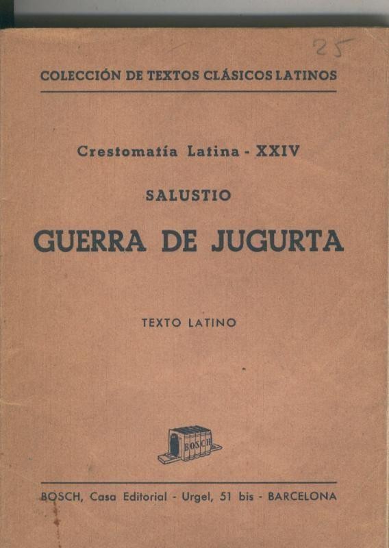 Textos Clasicos Latinos: Guerra de Jugurta