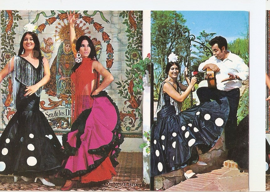 Postal 045011 : España es diferente. Escena tipica Andaluza