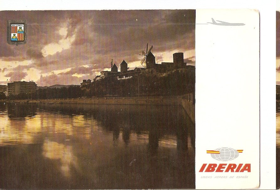 Postal 045014 : Mallorca. Palma. Atardecer. Molinos de Es Jonquet
