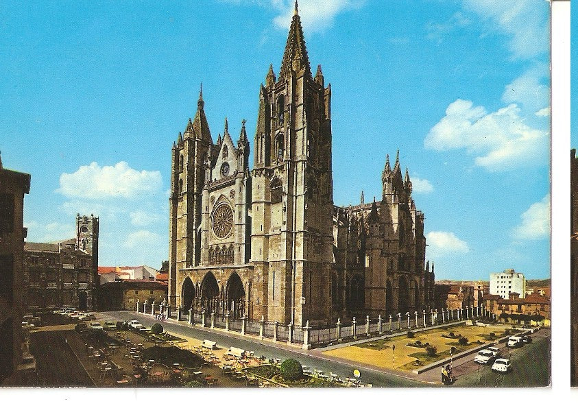 Postal 045026 : Leon. Catedral (Gotico siglo XIII)