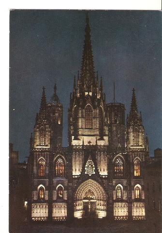 Postal 045028 : Barcelona. La Catedral