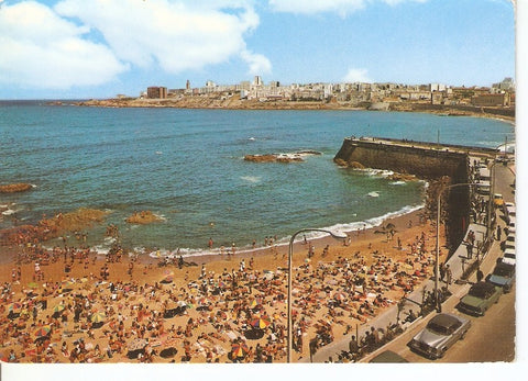 Postal 045033 : La Coruña. Playas de Riazor y del Orsan