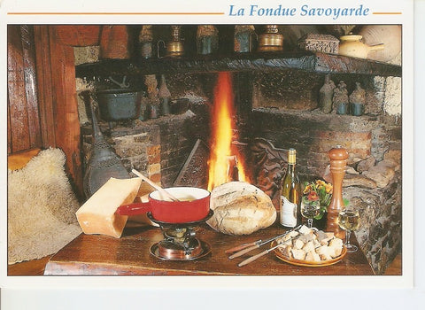 Postal 045036 : La Fondue Savoyarde