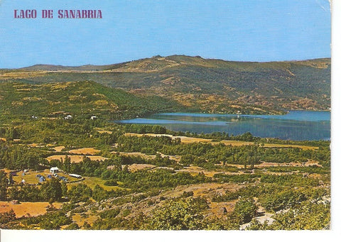Postal 045048 : Lago de Sanabria. Camping de Ensiresa y Lago