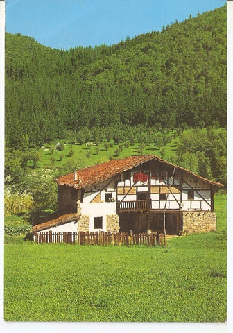 Postal 045063 : Euskal baserri. Caserio tipico Vasco