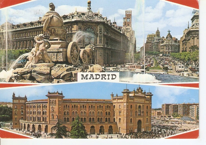 Postal 045069 : Madrid. Bellezas de la Ciudad