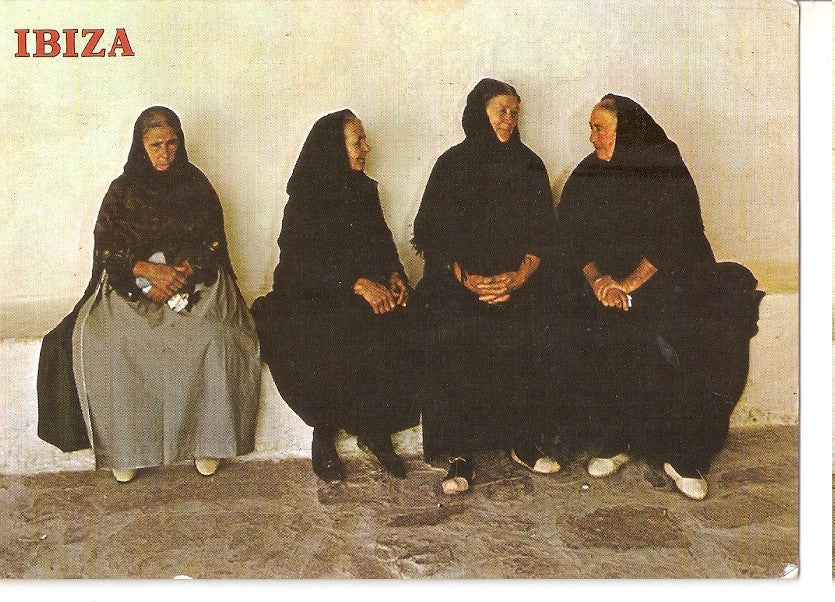 Postal 045071 : Ibiza. Campesinas de S. Miguel