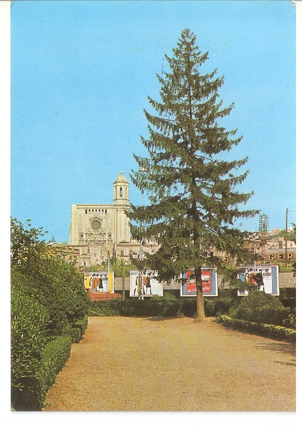 Postal 045072 : Gerona. La Catedral desde la Dehesa