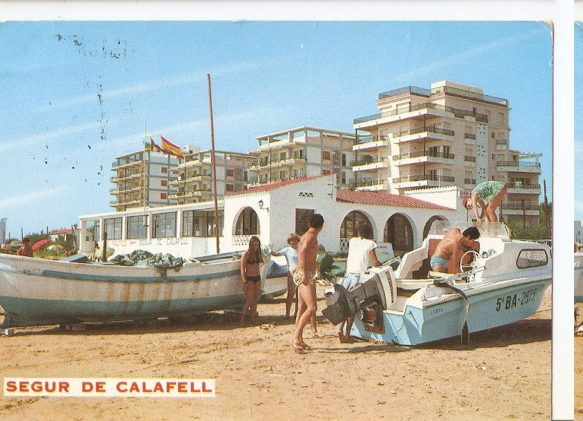 Postal 045073 : Costa Dorada - Tarragona. Segur de Calafell - playa