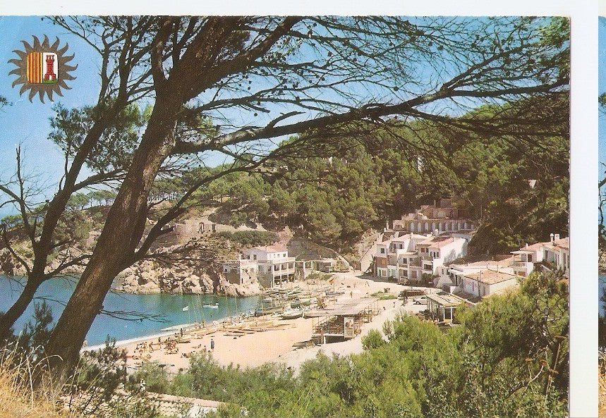 Postal 045085 : Costa Brava. Bagur. Sa Riera