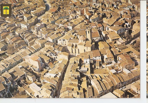 Postal 045086 : Juneda (Lleida). Vista parcial barri antic