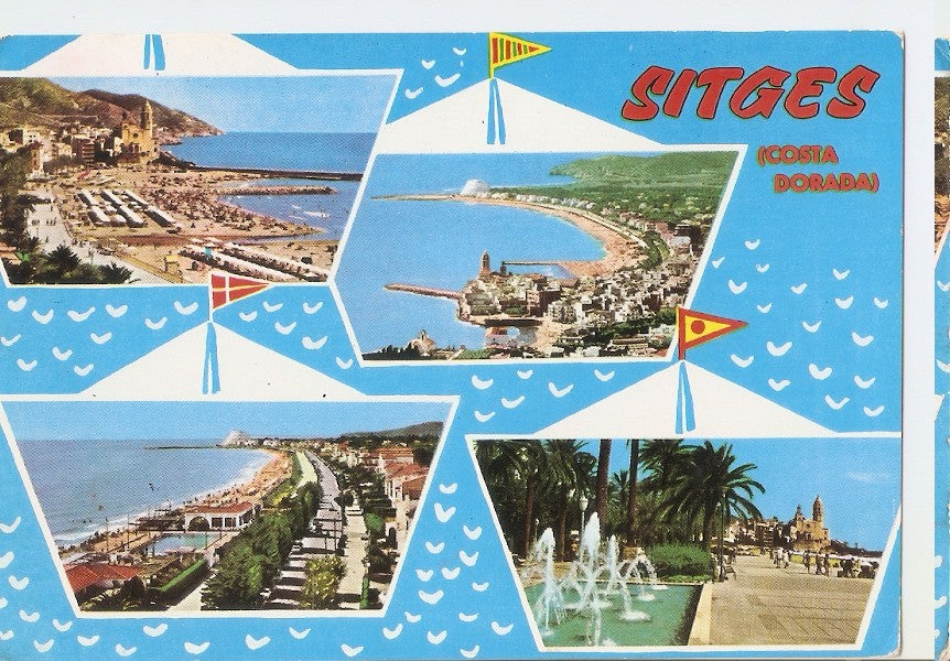Postal 045088 : Sitges (Playa de Oro)