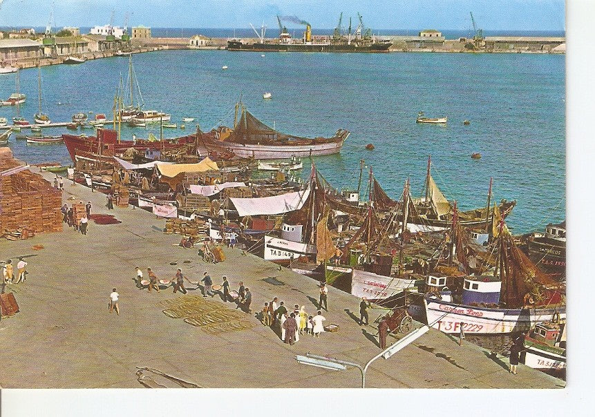 Postal 045093 : Tarragona. Vista parcial del Puerto