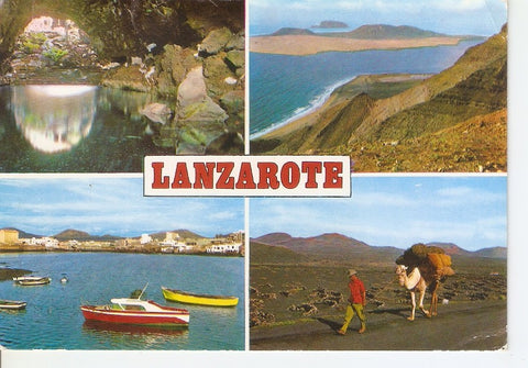 Postal 045123 : Lanzaorte. La isla de los volcanes
