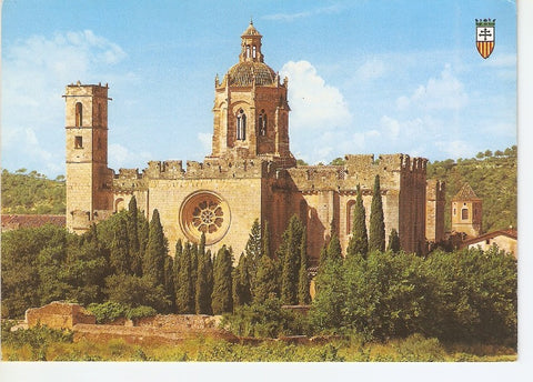 Postal 045162 : Costa Dorada. Tarragona. Monasterio de Santes Creus. Abside la iglesia