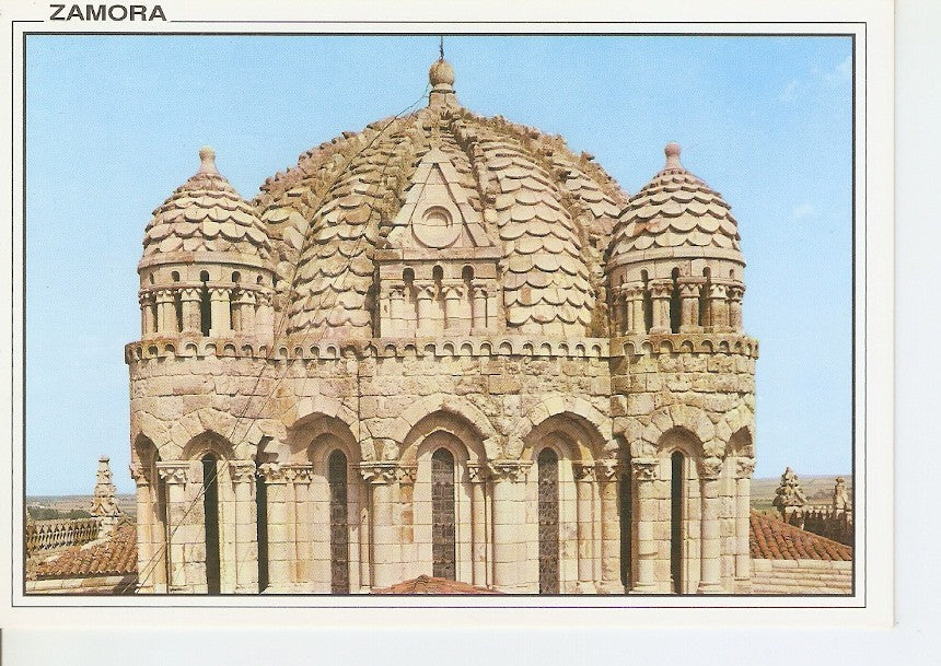 Postal 045168 : Zamora. Cupula de la Catedral