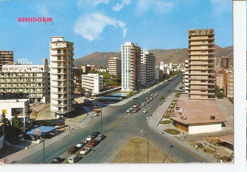 Postal 045209 : Benidorm (Alicante). Avenida del Mediterraneo