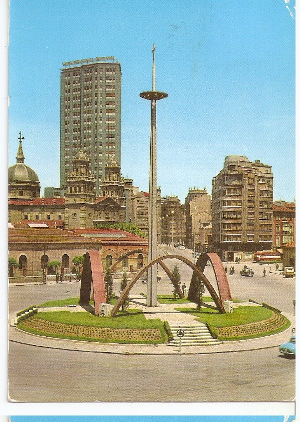 Postal 045212 : Gijon. Plaza de los Caidos