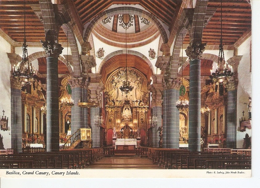 Postal 045221 : Basilica Grand Canary Canary Islands