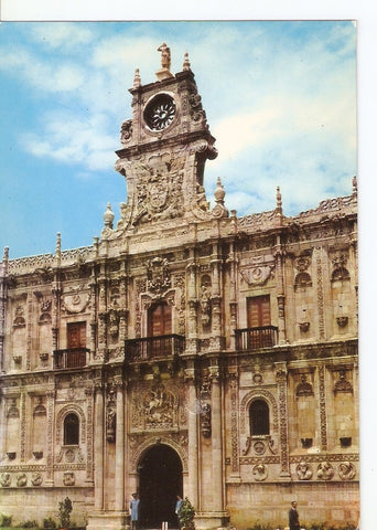 Postal 045223 : Leon. Hostal de San Marcos. Puerta principal