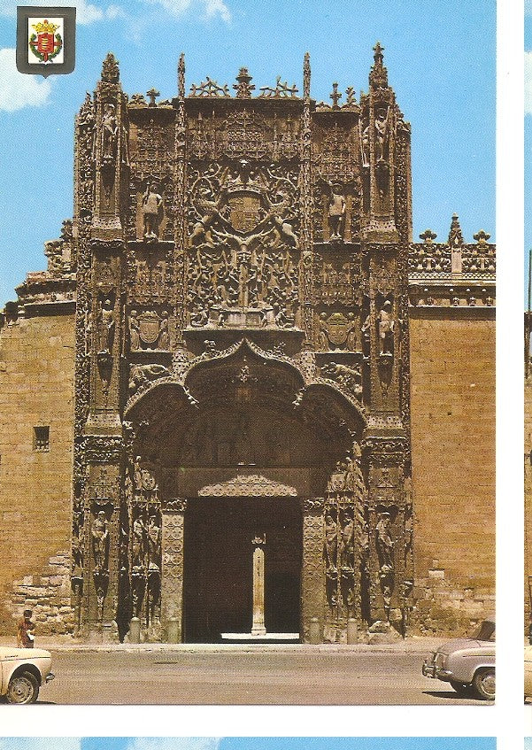 Postal 045228 : Valladolid. Fachada de San Gregorio. Museo Nacional de Escultura