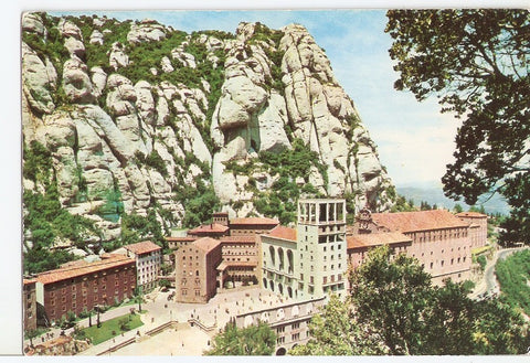 Postal 045241 : Montserrat. Vista General del Santuario