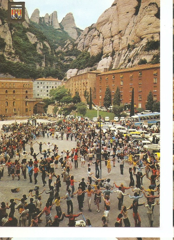 Postal 045243 : Montserrat (Barcelona). Sardana