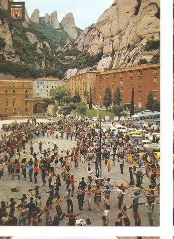 Postal 045243 : Montserrat (Barcelona). Sardana