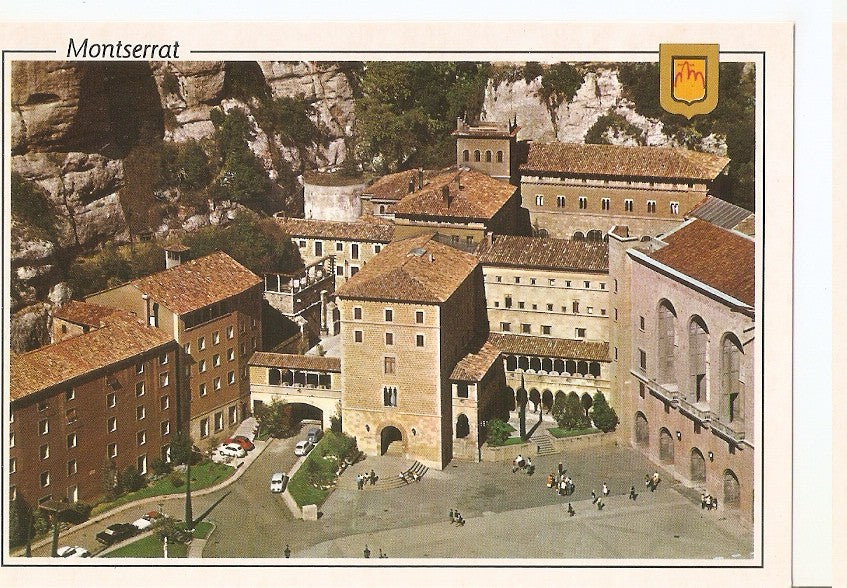 Postal 045249 : Montserrat. Plazas del Santuario
