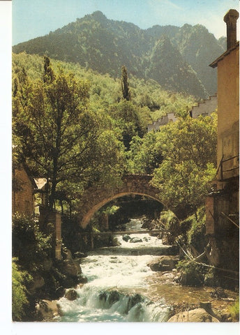 Postal 045260 : Valls dAndorra. Les Escaldes. Riu Madriu