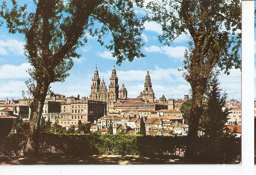 Postal 045271 : Santiago de Compostela. Vista parcial
