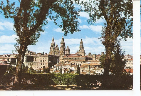 Postal 045271 : Santiago de Compostela. Vista parcial