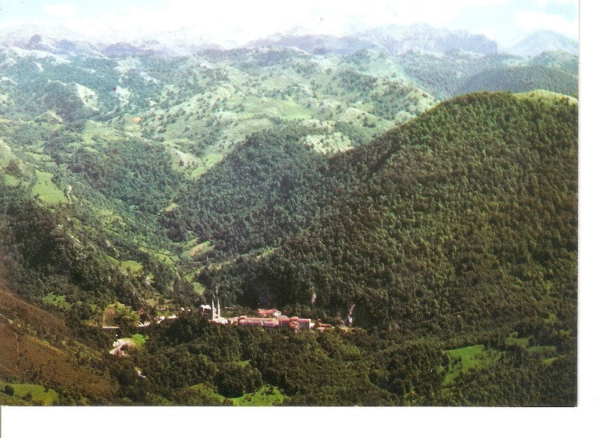 Postal 045284 : Covadonga. Vista aerea